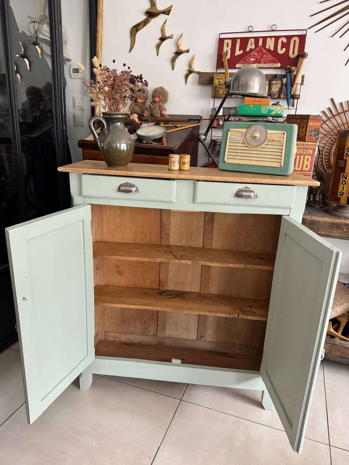 Vintage Parisian sideboard