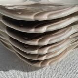 Longwy oyster plates