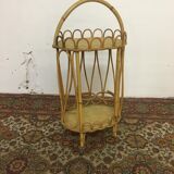Vintage rattan dessert
