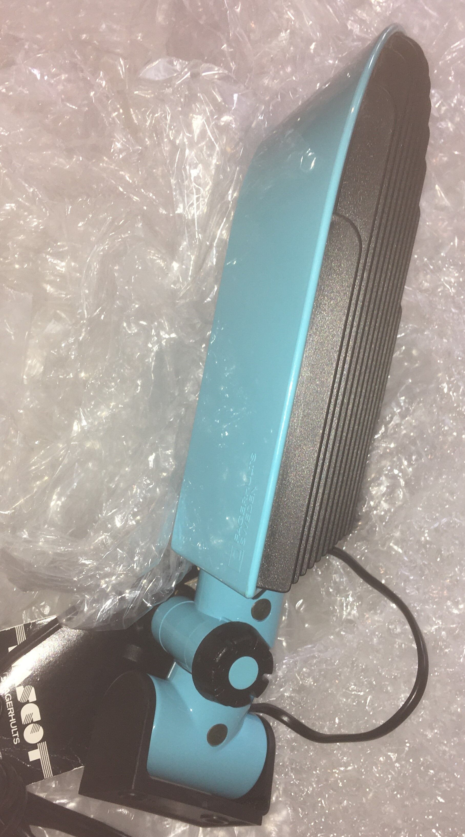 Mascot wallmounted desklamp by A&E Design for Fagerhult, Sweden. 1982.