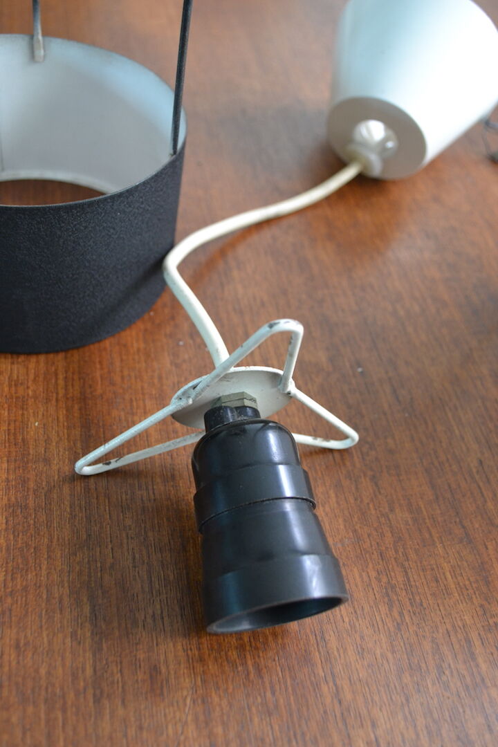 Louis kalff hanging lamp for Philips vintage 50s