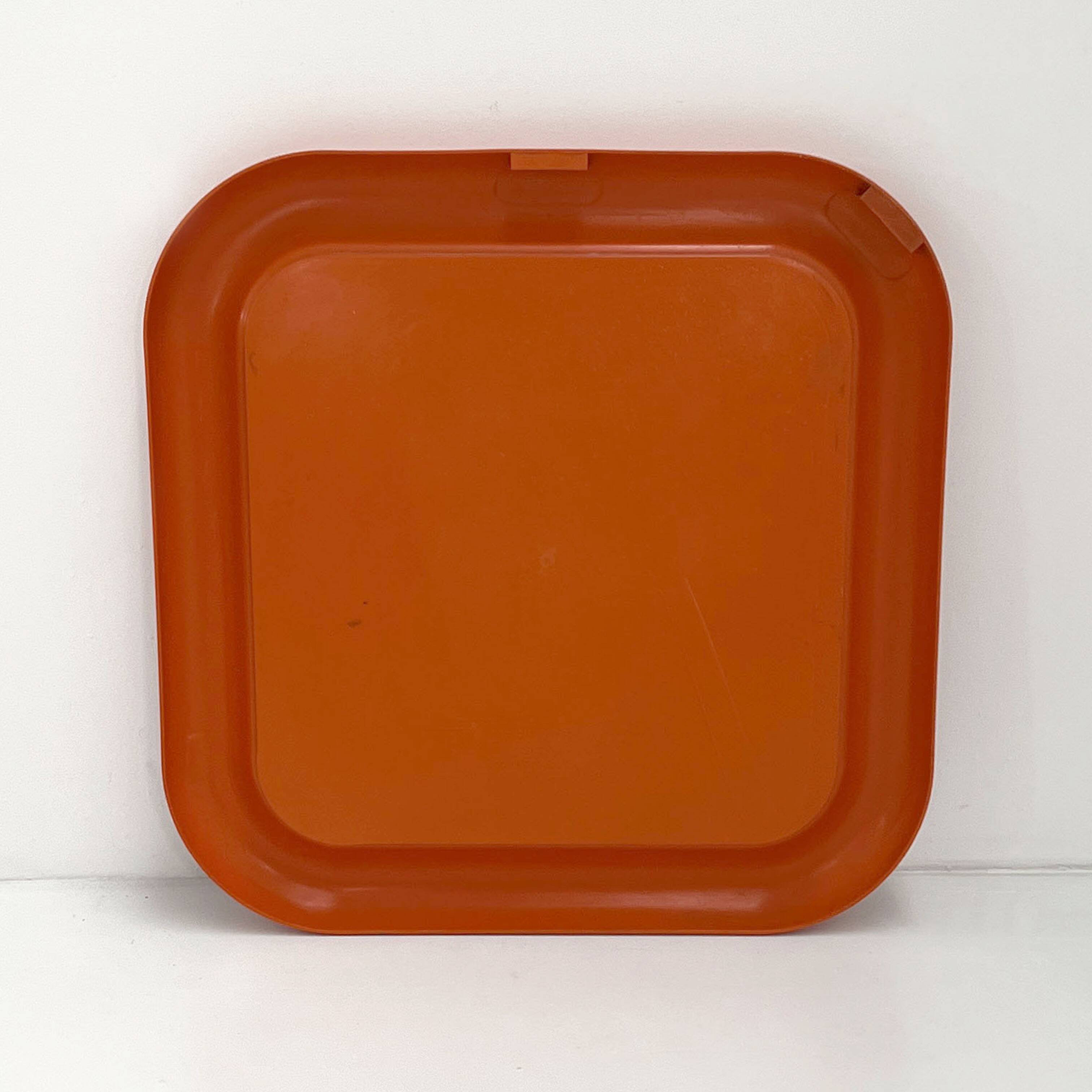 Miroir Delfo Orange par Sergio Mazza pour Artemide, 1960