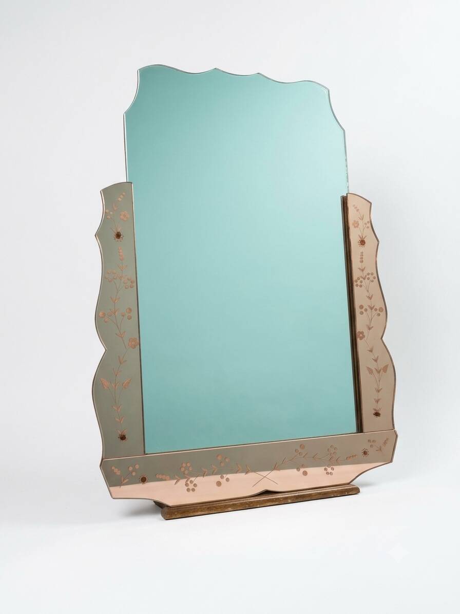 Venetian mirror Art Deco 1930s/40s