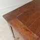 Antique solid wood workbench, dough cabinet from the 18th century.