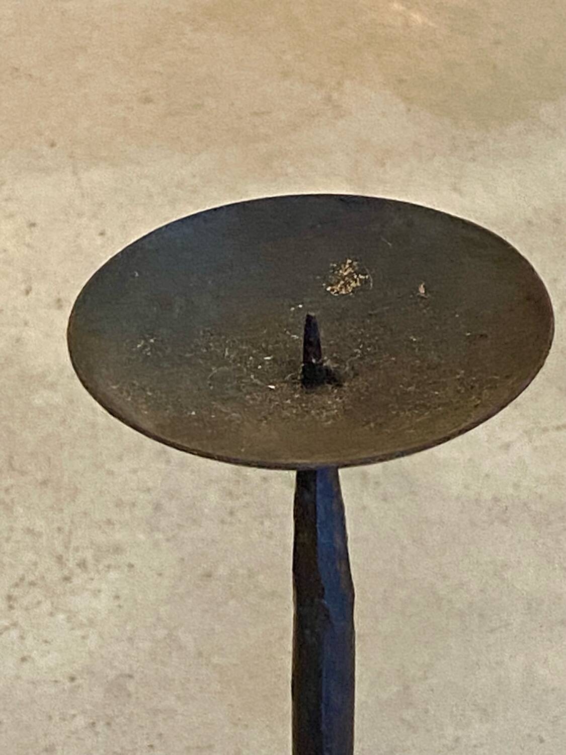 Mid-century brutalist candle holder
