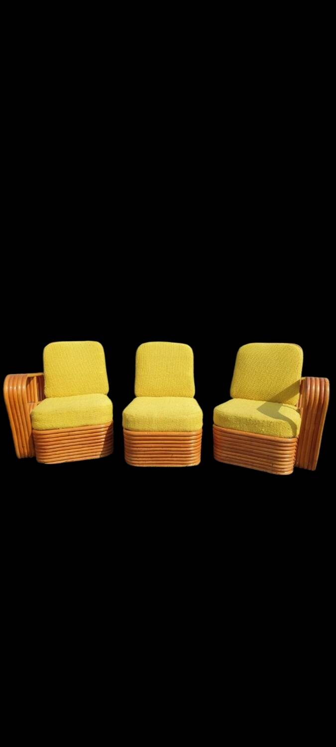 complete vintage pretzel living room