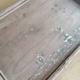 Vintage Indochinese pearly tray