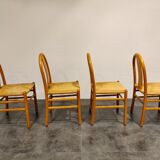 Mid century scandinavian dining chairs, set of 4, 1960s