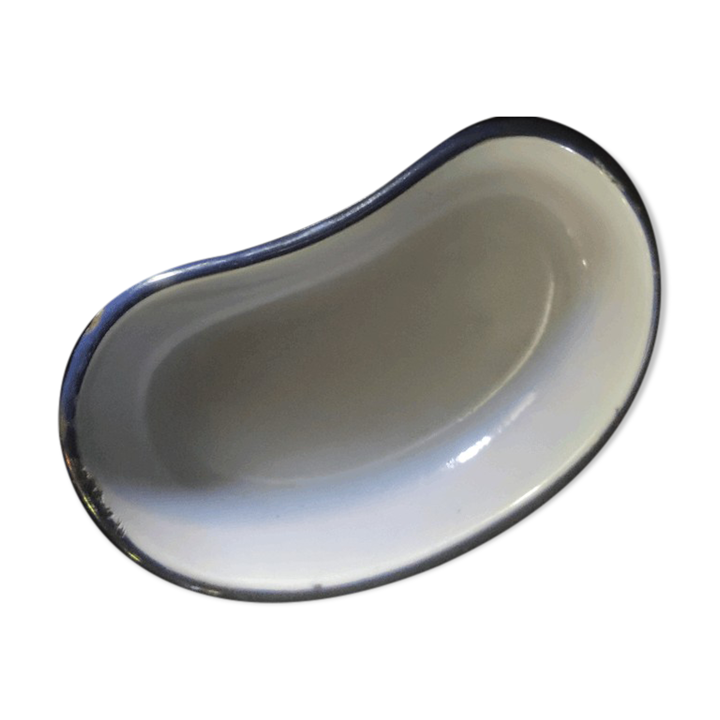 Dish bean enamelled sheet metal