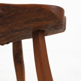 Rustic wooden side table 1920's