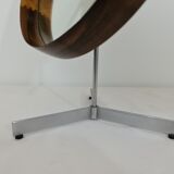 Uno and Osten Kristiansson rosewood table mirror edition Luxus Sweden circa 1960