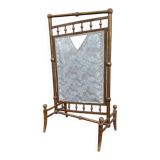 Old gilded wooden screen – Japanese-style fabric