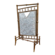 Old gilded wooden screen – Japanese-style fabric