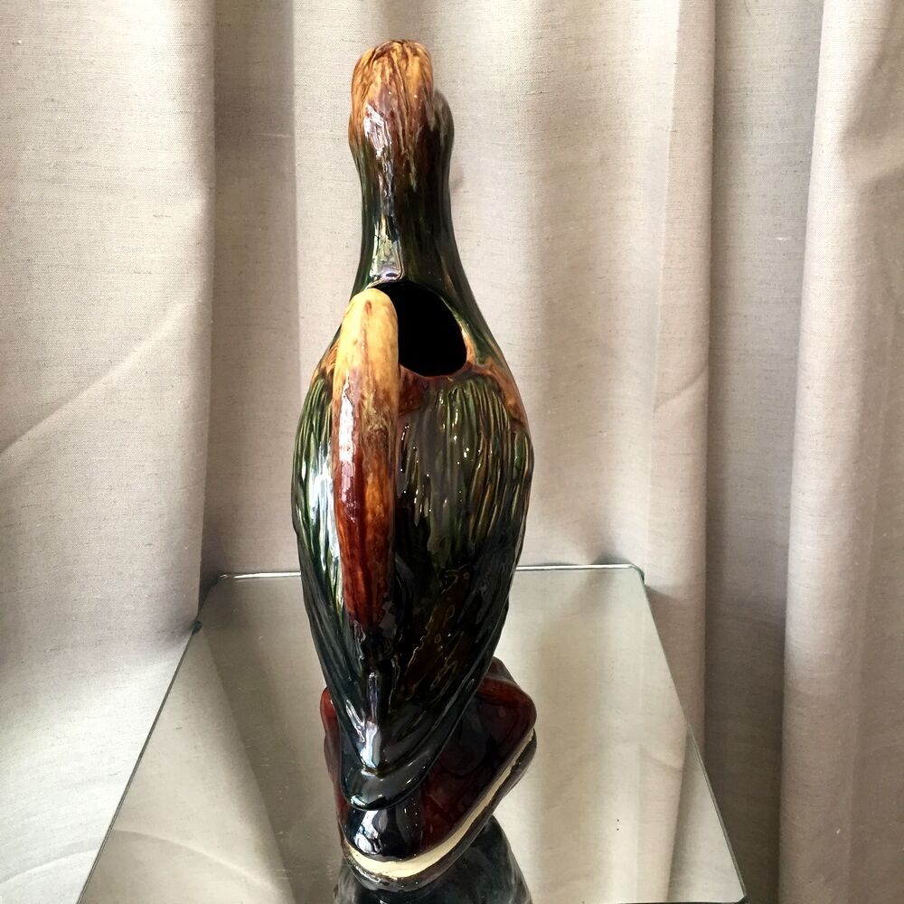 Pichet canard en ceramique vintage de vallauris
