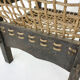 Solid oak and rope lounge chair, The Netherlands 1960's