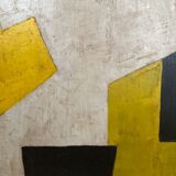 Abstract work square format