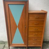 Asymmetrical cabinet