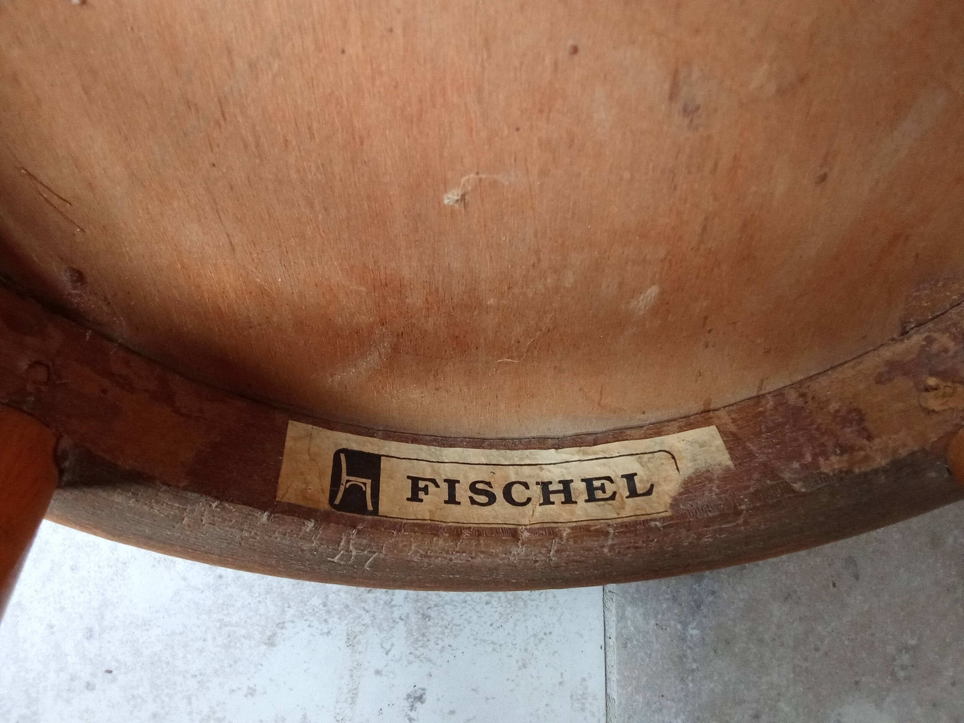 Old small Fischel children's chair, Colombine decor