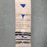 Moroccan wool hallway carpet 85x310 cm