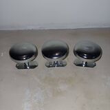 Chrome coat hooks