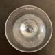 9 Riom blown and bubbled foot glasses