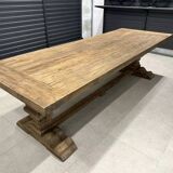 Spirito monastery table in solid oak - length 220 cm