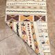 Unique and medium sized Berber rug, gray rug, Moroccan kilim.