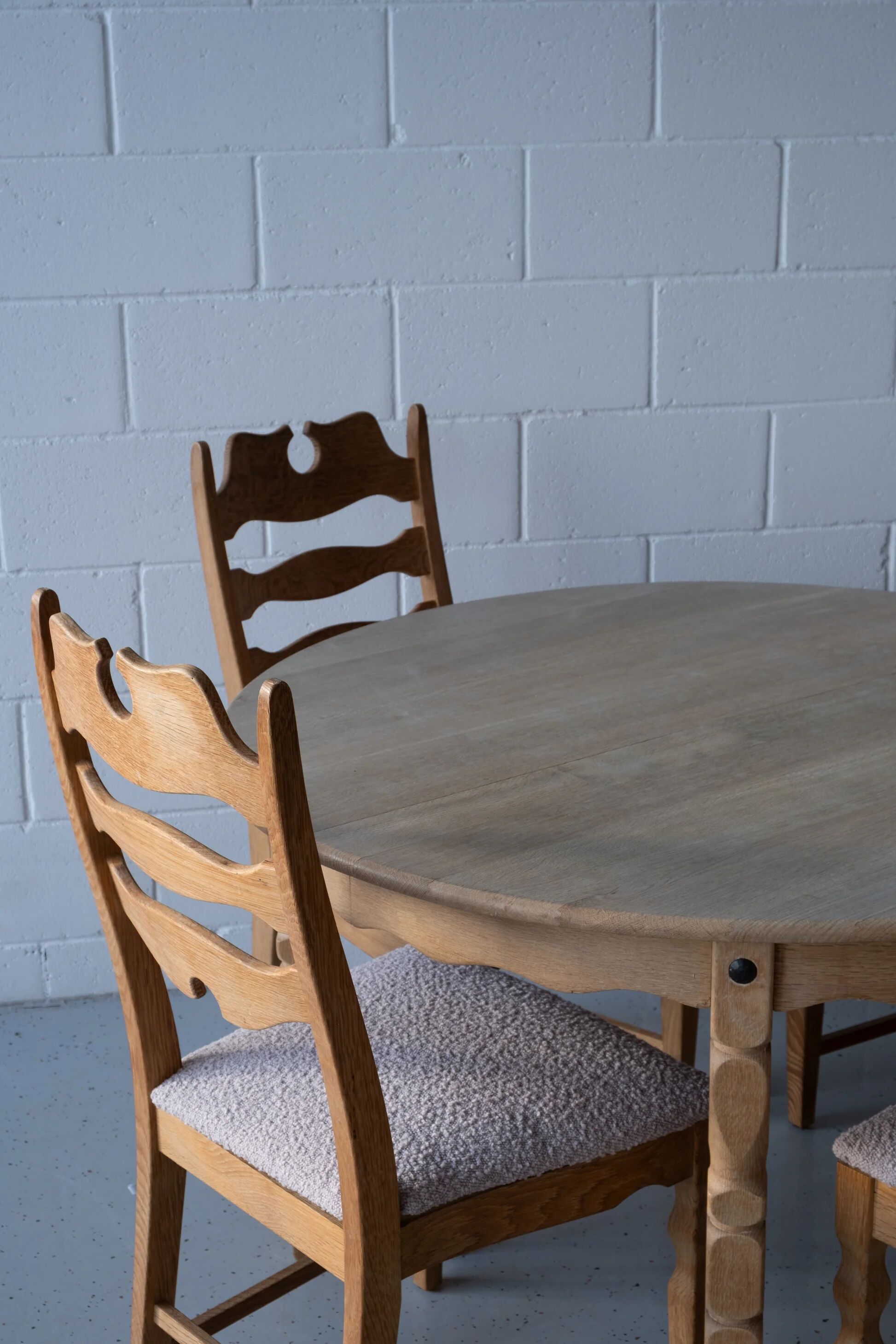 Ensemble de 6 chaises Henning Kjærnulf