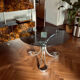 Vintage Italian design dining table from the 1970s.