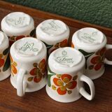 Norwegian breakfast service, Stavangerflint, vintage 70s