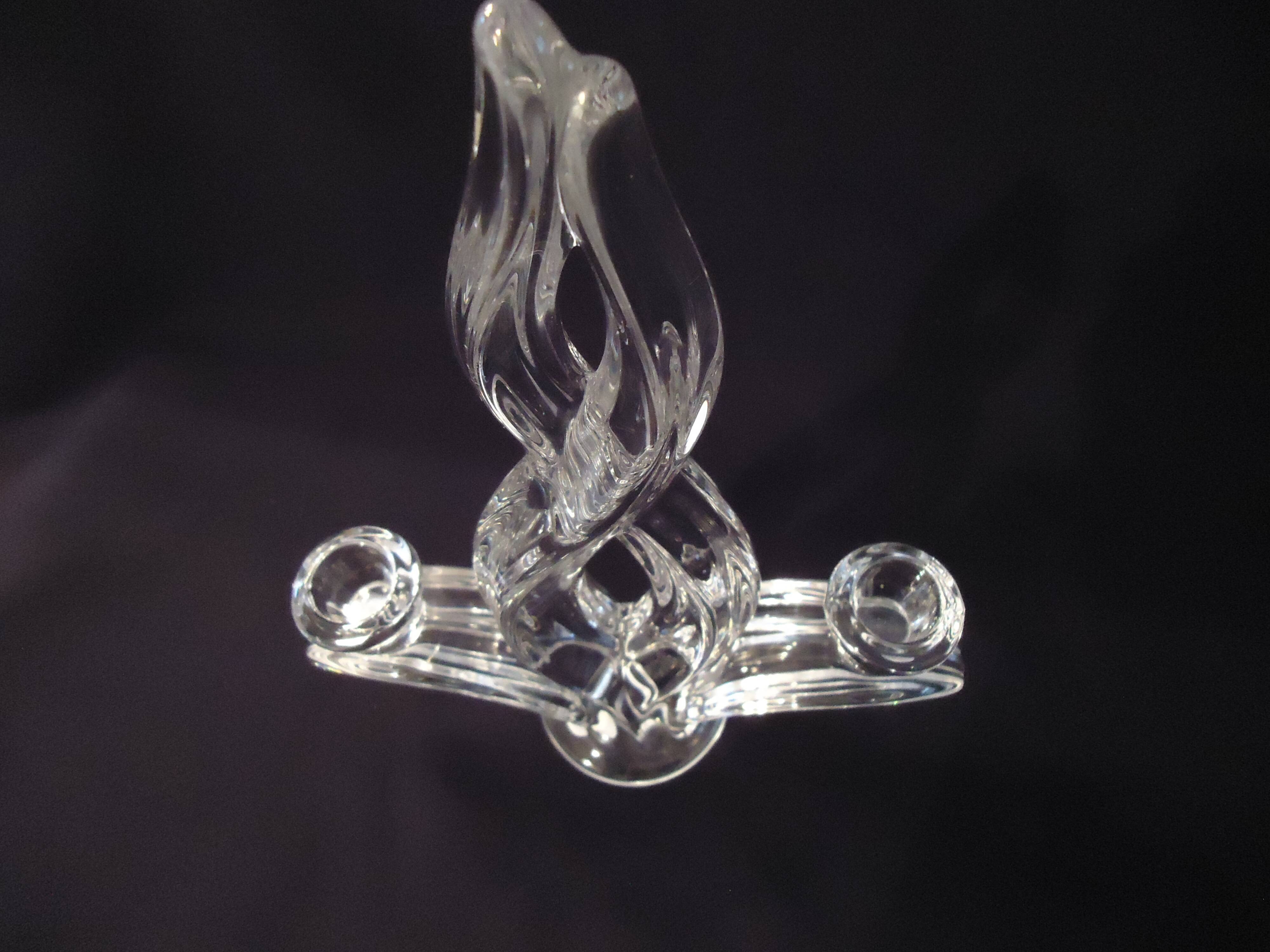 Two-light crystal chandelier Vannes Le Chatel A482