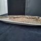 Ceramic fish dish from Niderviller model Ecume