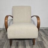 Fauteuil Art Déco par Jindrich Halabala