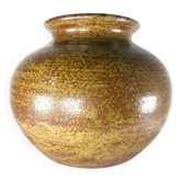 Vase boule en grès Guy Baudat, France 1970