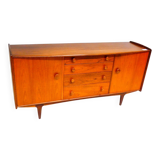 Vintage Teak Enfilade "Bow Front" – Greaves & Thomas – English Design