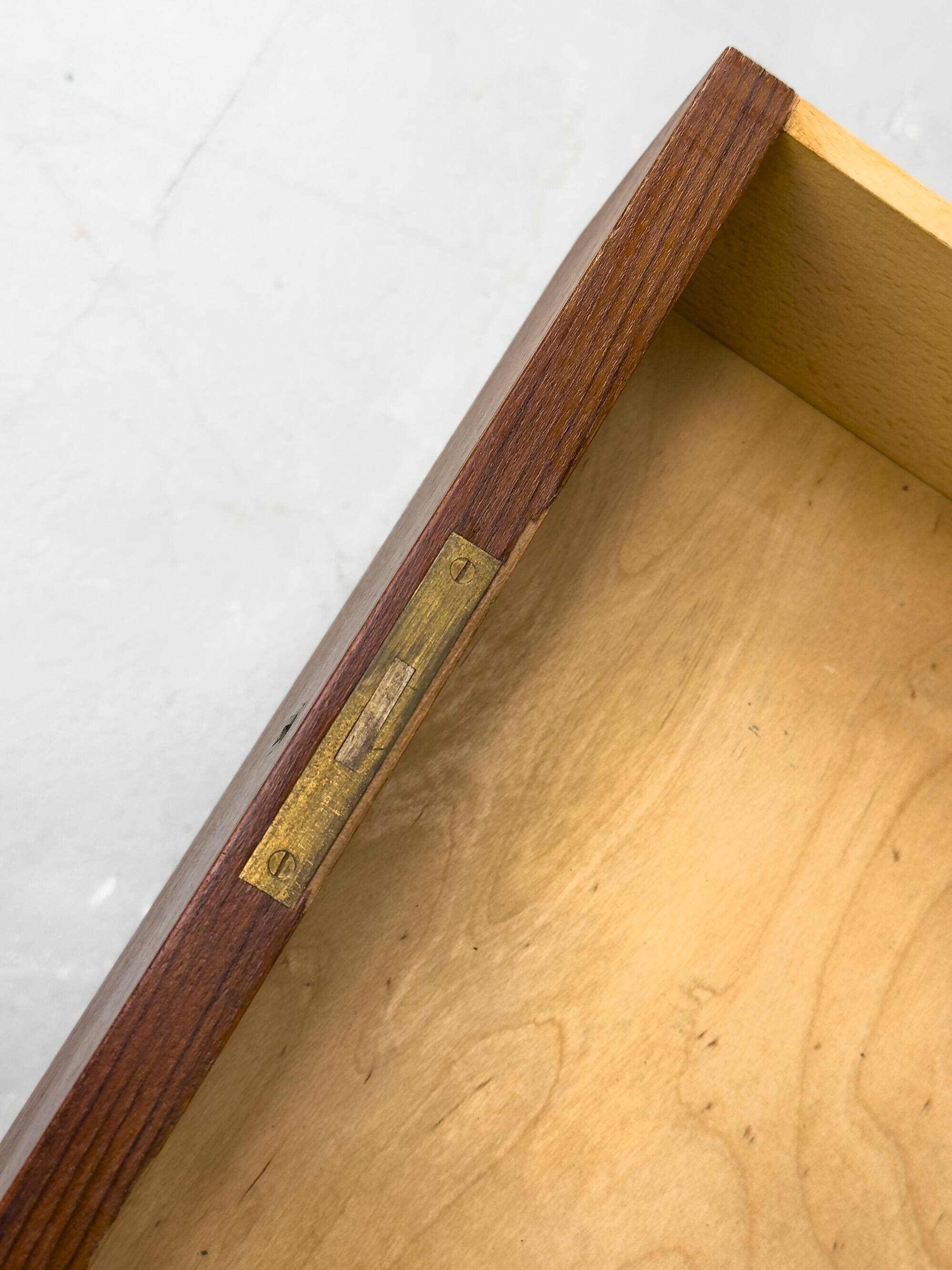 Danish Teak Desk with Drawers, 1960s