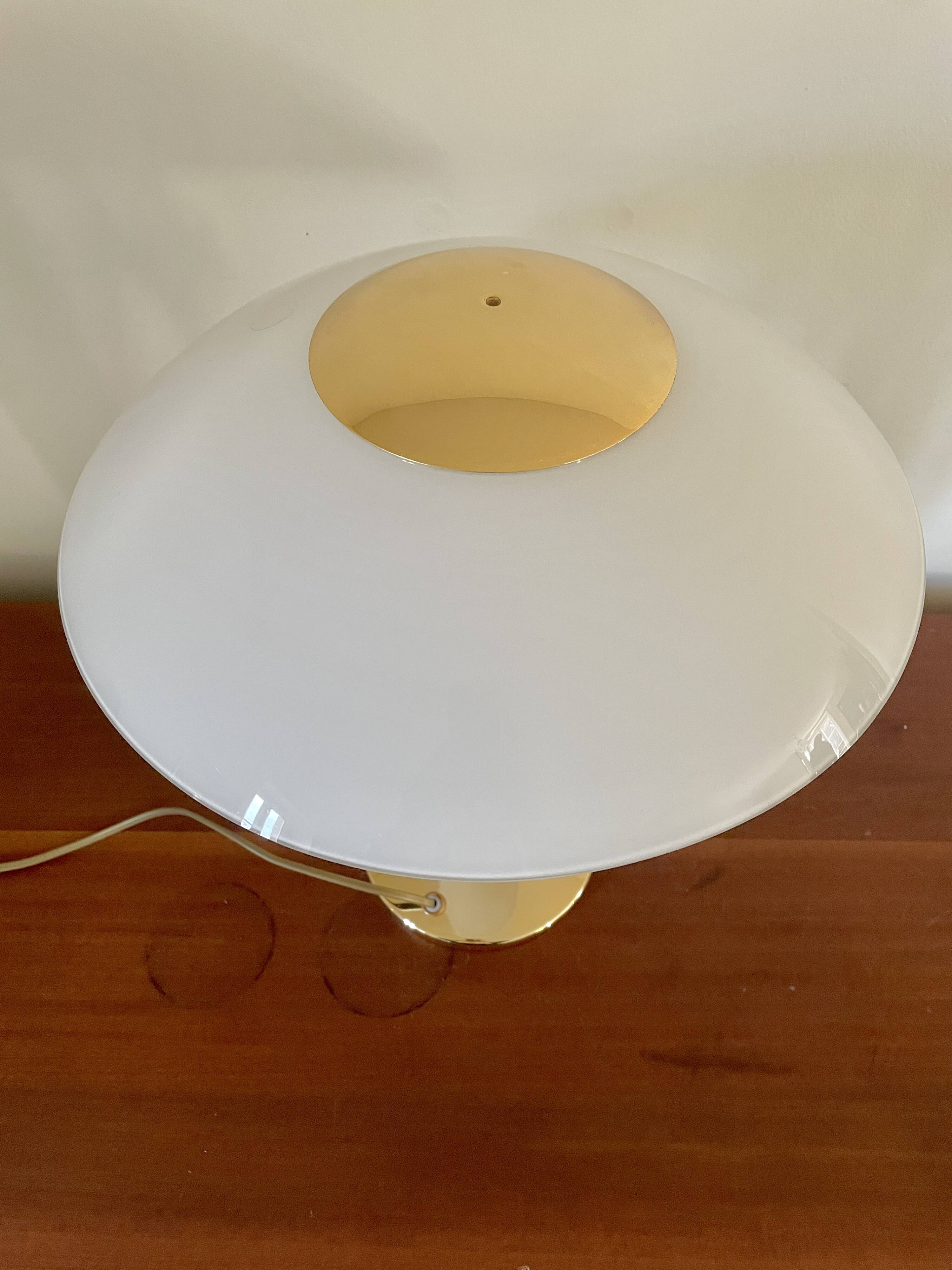 Lampe champignon Murano 1980