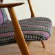 Vintage Scandinavian armchair from the 1960s.