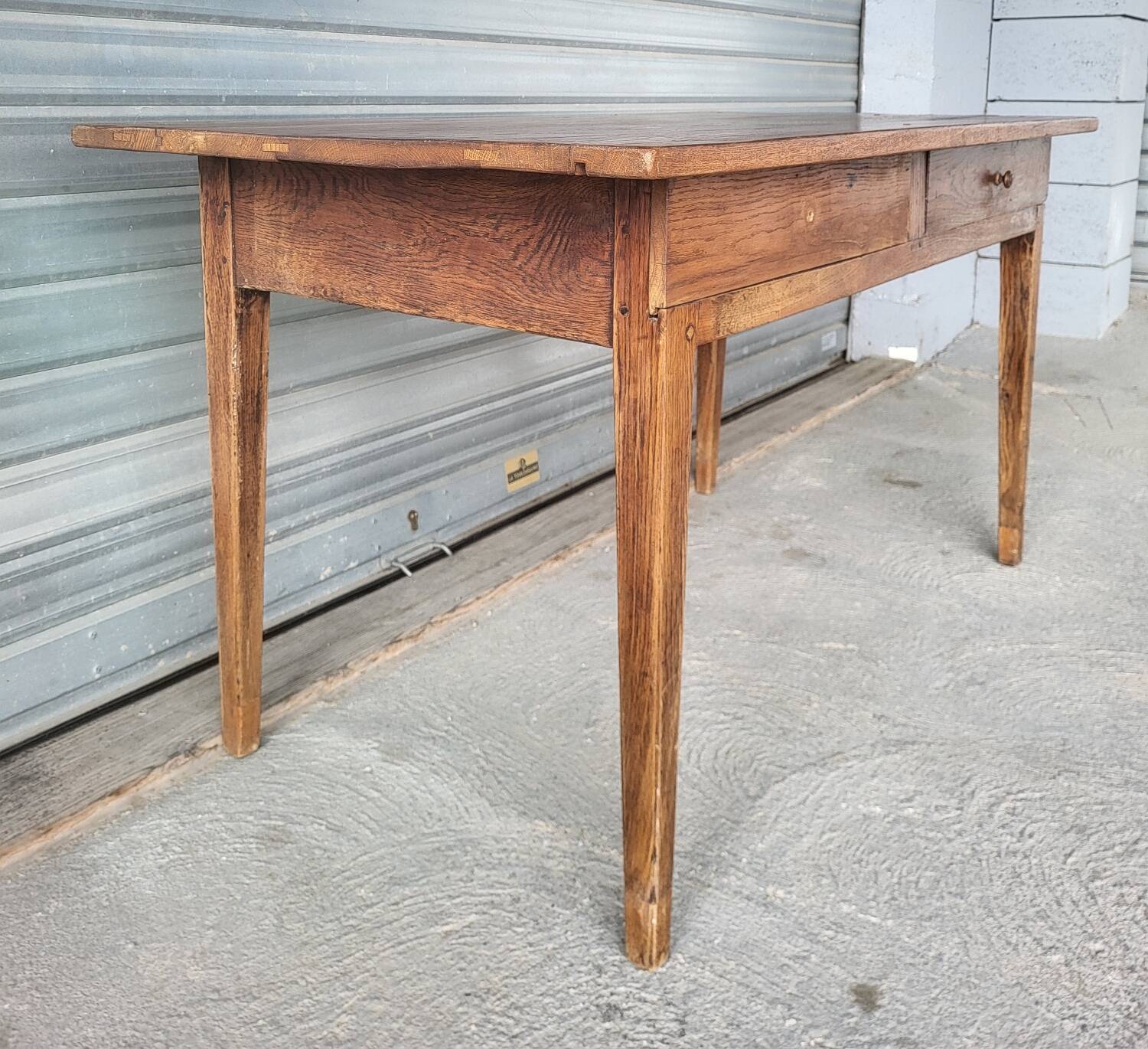 Authentic old farmhouse table