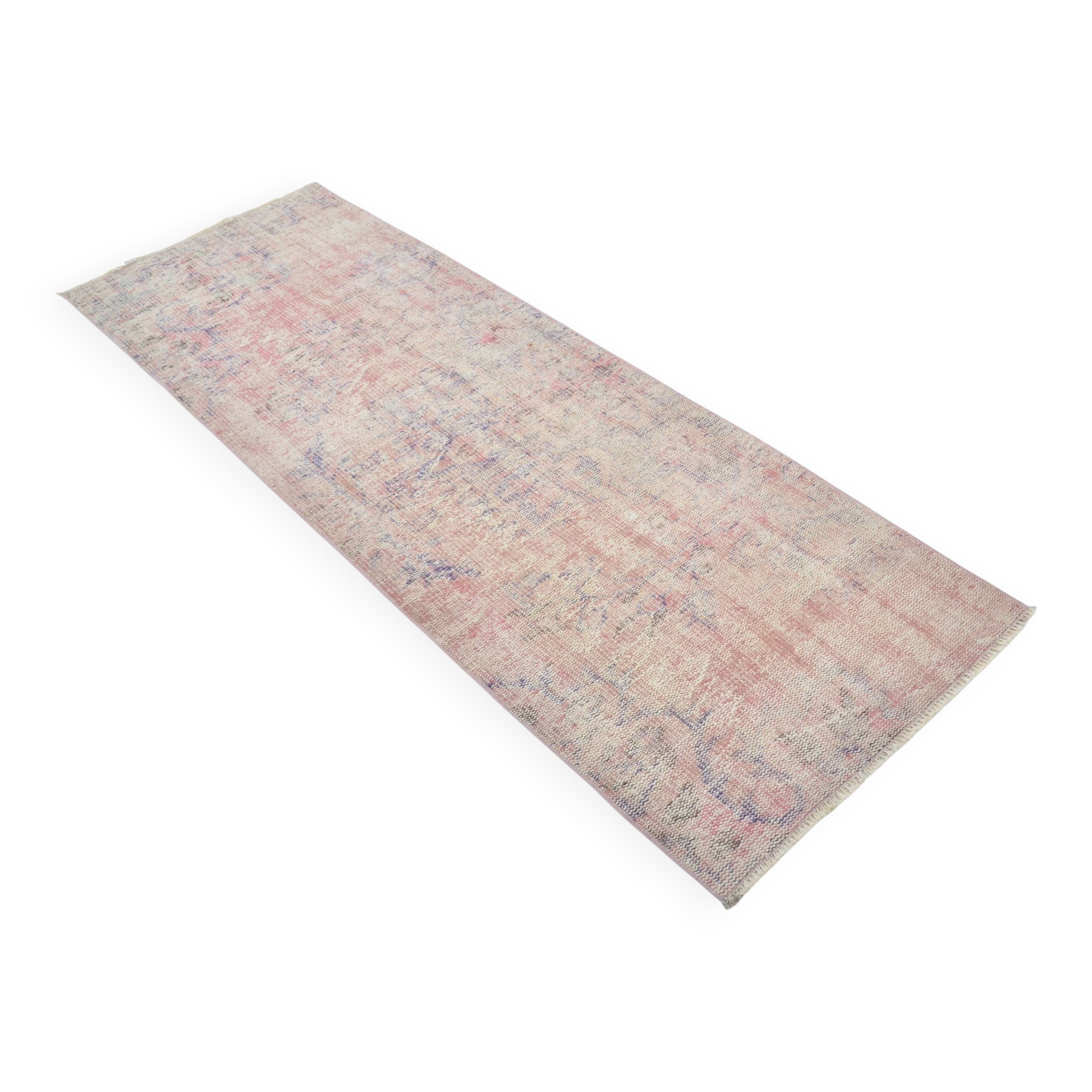 Pink Oushak Turkish Runner sku 3332