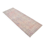 Pink Oushak Turkish Runner sku 3332