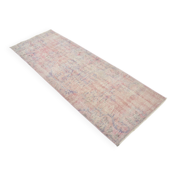 Tapis de course turc rose Oushak sku 3332