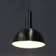 Vintage hanging lamp with aluminum shade