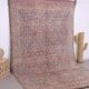 Vintage Moroccan Wool Rug 214 x 332 cm - Berber Handmade Living room rug