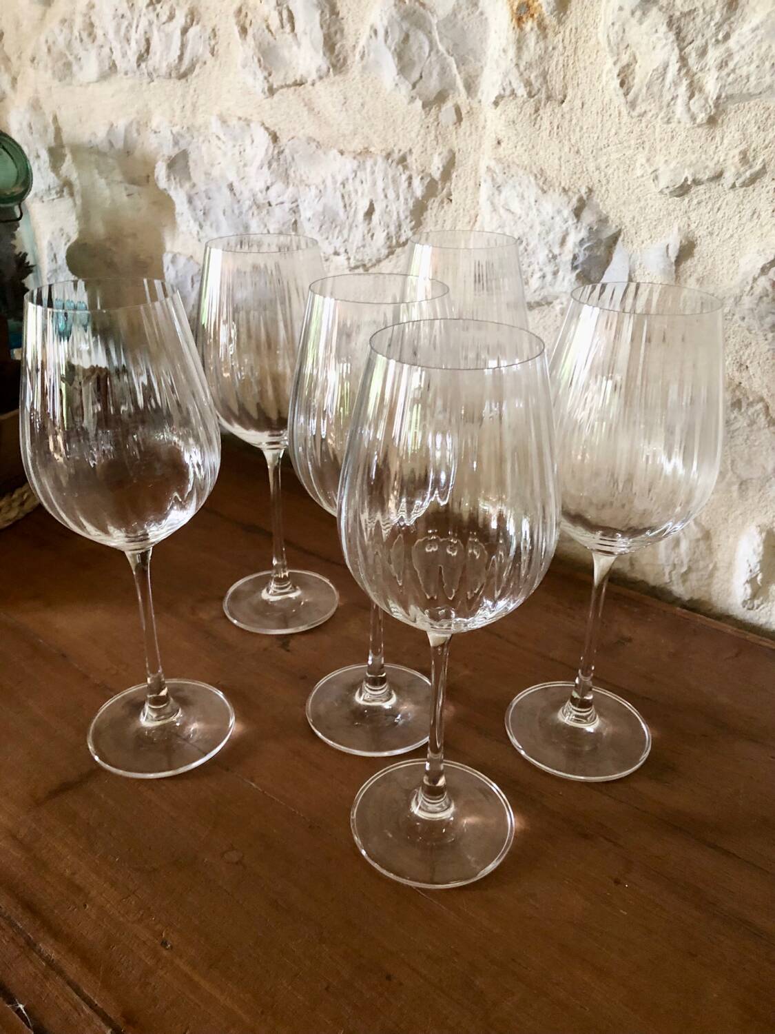 Ancient footed glasses