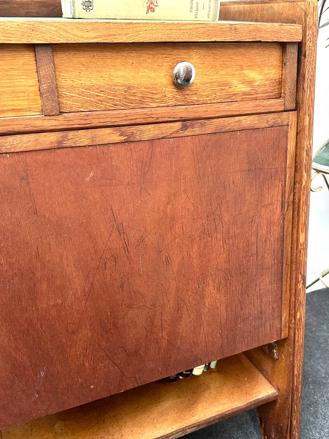 Meuble secrétaire style Raclem