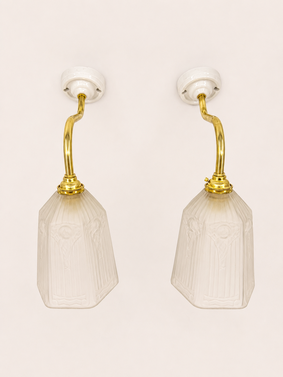 Art Deco wall lights