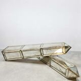 Miroirs en verre Obélisque Sculpture Olivier de Schrijver