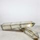Vintage antique mirror glass Obelisk Sculpture Olivier de Schrijver