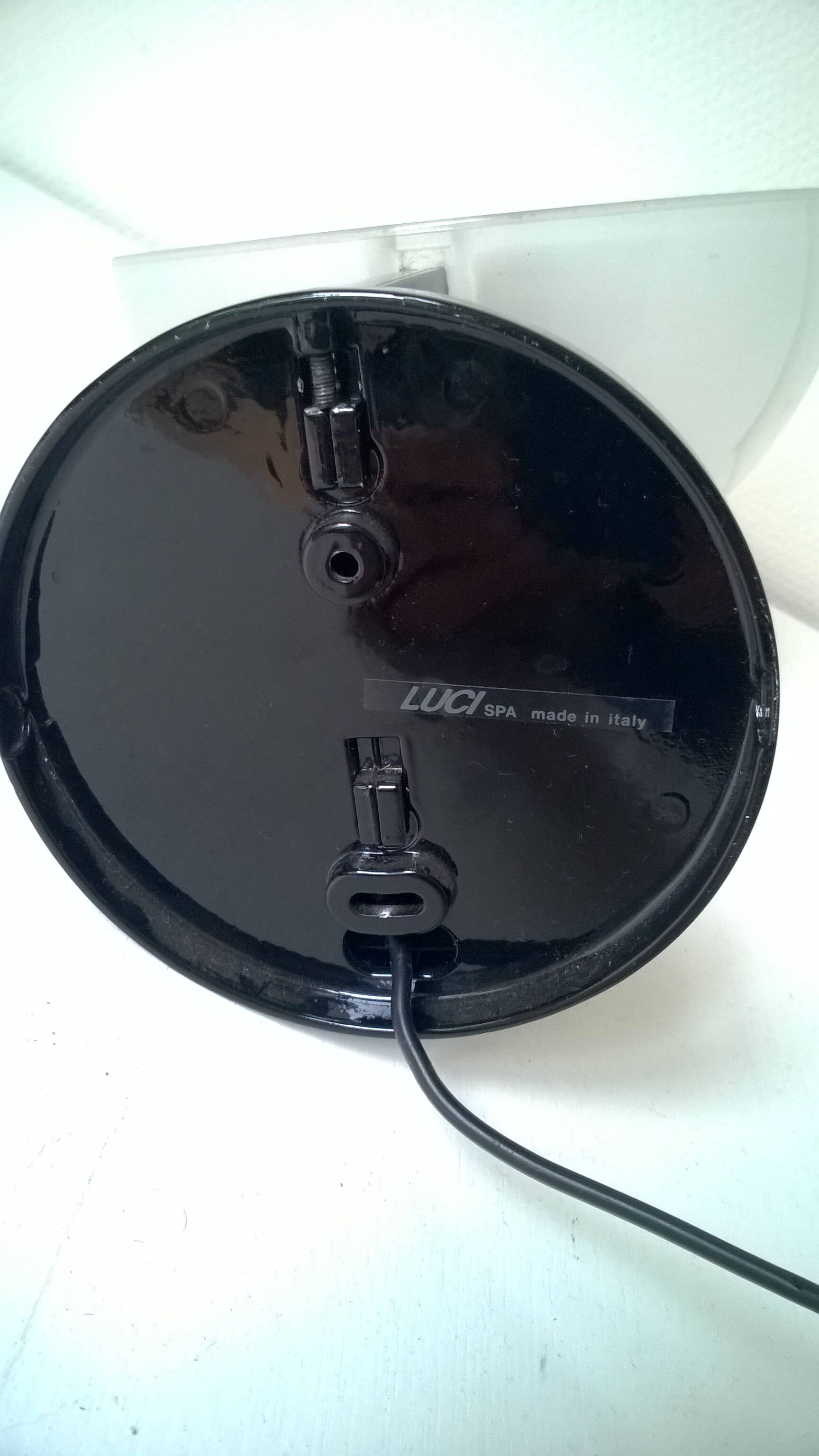 Wall light ev frosted glass and metal LUCI - Italy in the style of Elio Martinelli